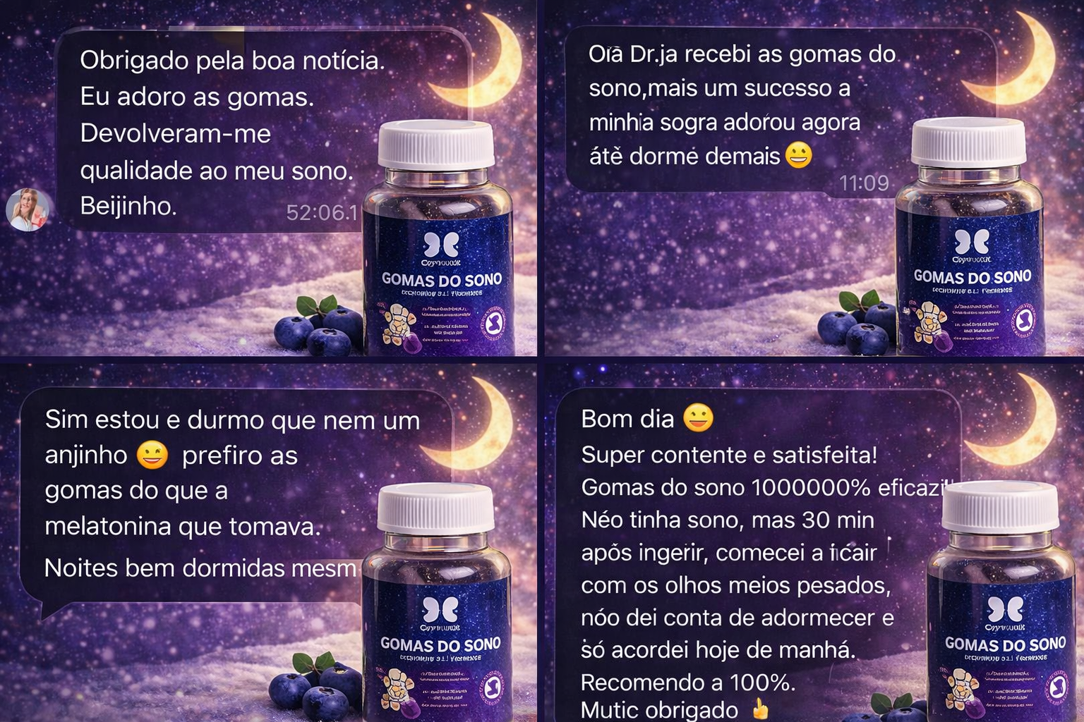 Gomas do sono silvredux